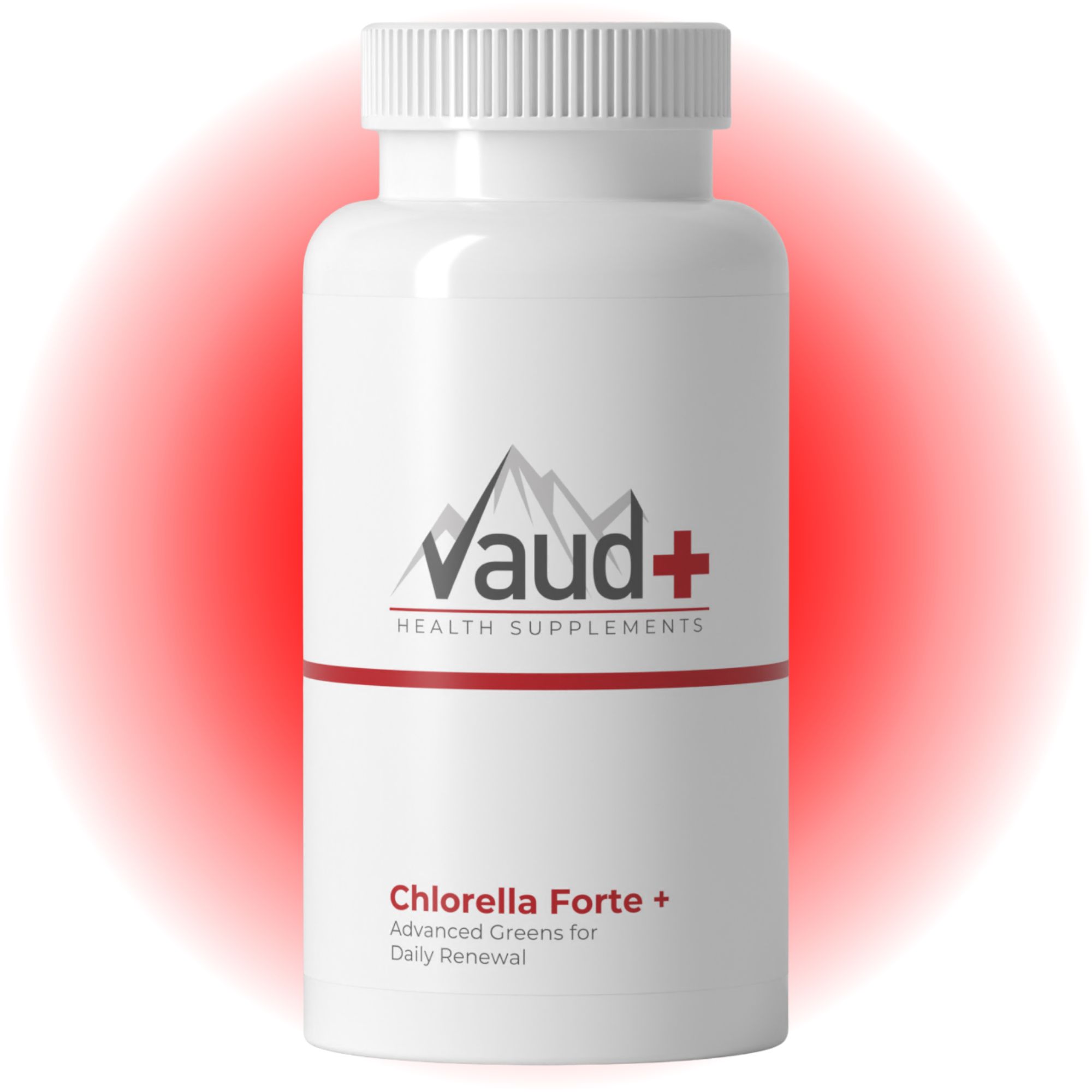 Vaud ® Chlorella Forte | Chlorella Spirulina | Superfood Kapseln für Entgiftung, Energie & Verdauung