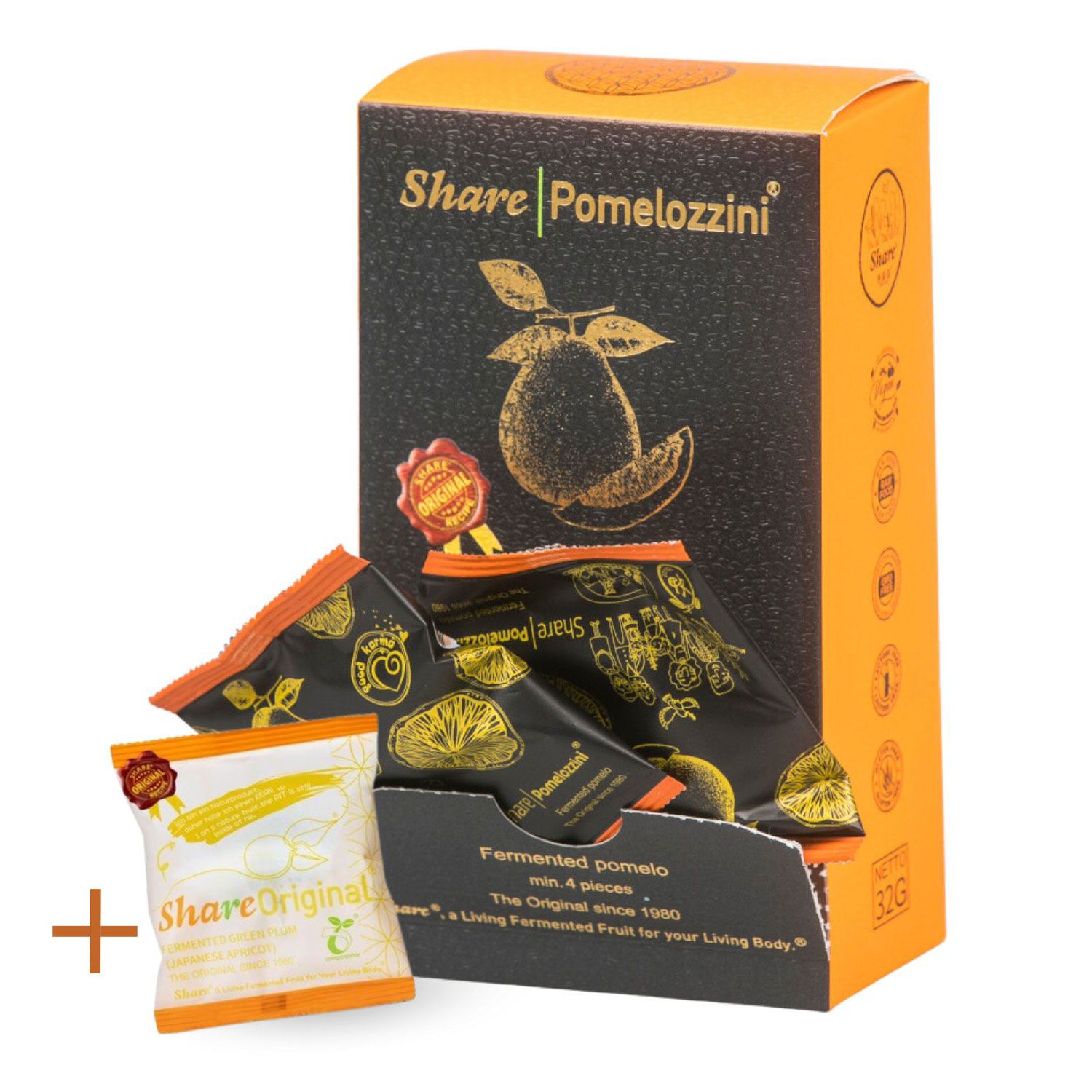 Share Pomelozzini Pralinen + Pflaume