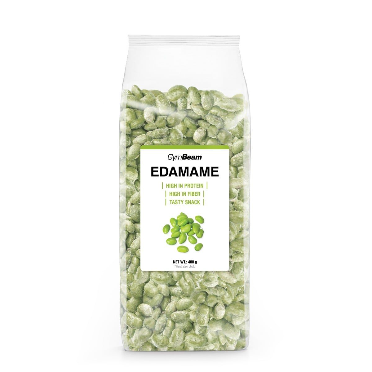 GymBeam Edamame geröstete gesalzene Sojabohnen Lebensmittel