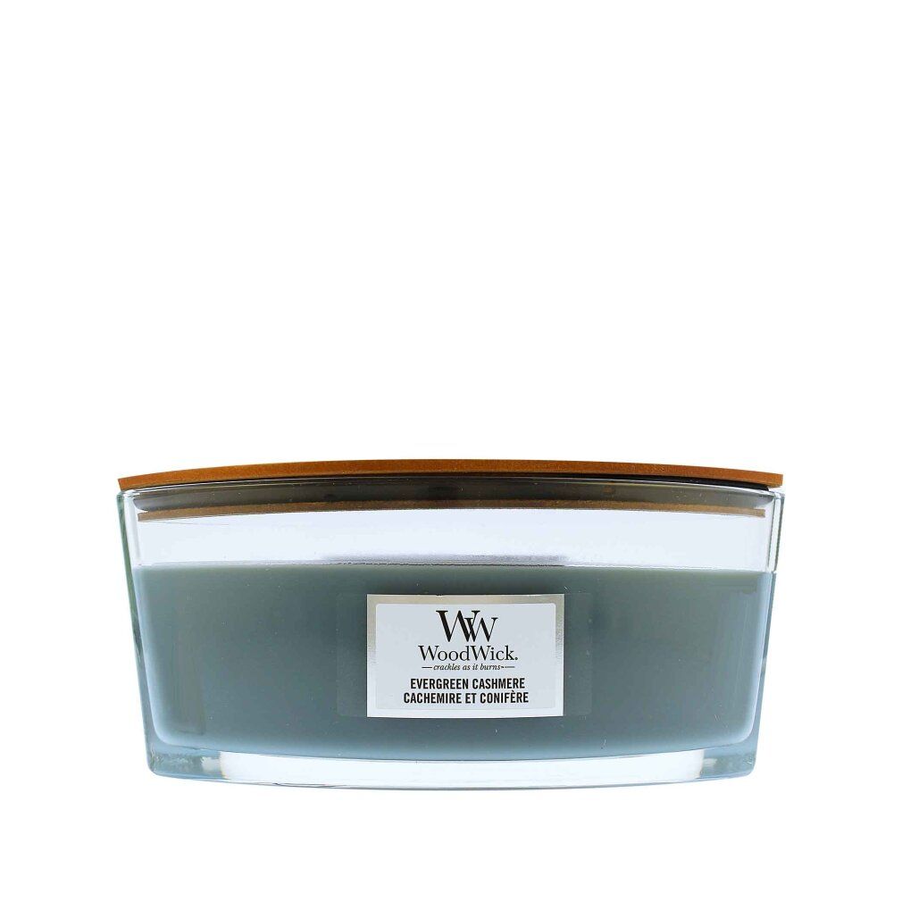 WoodWick Evergreen Cashmere Duftkerze mit Docht