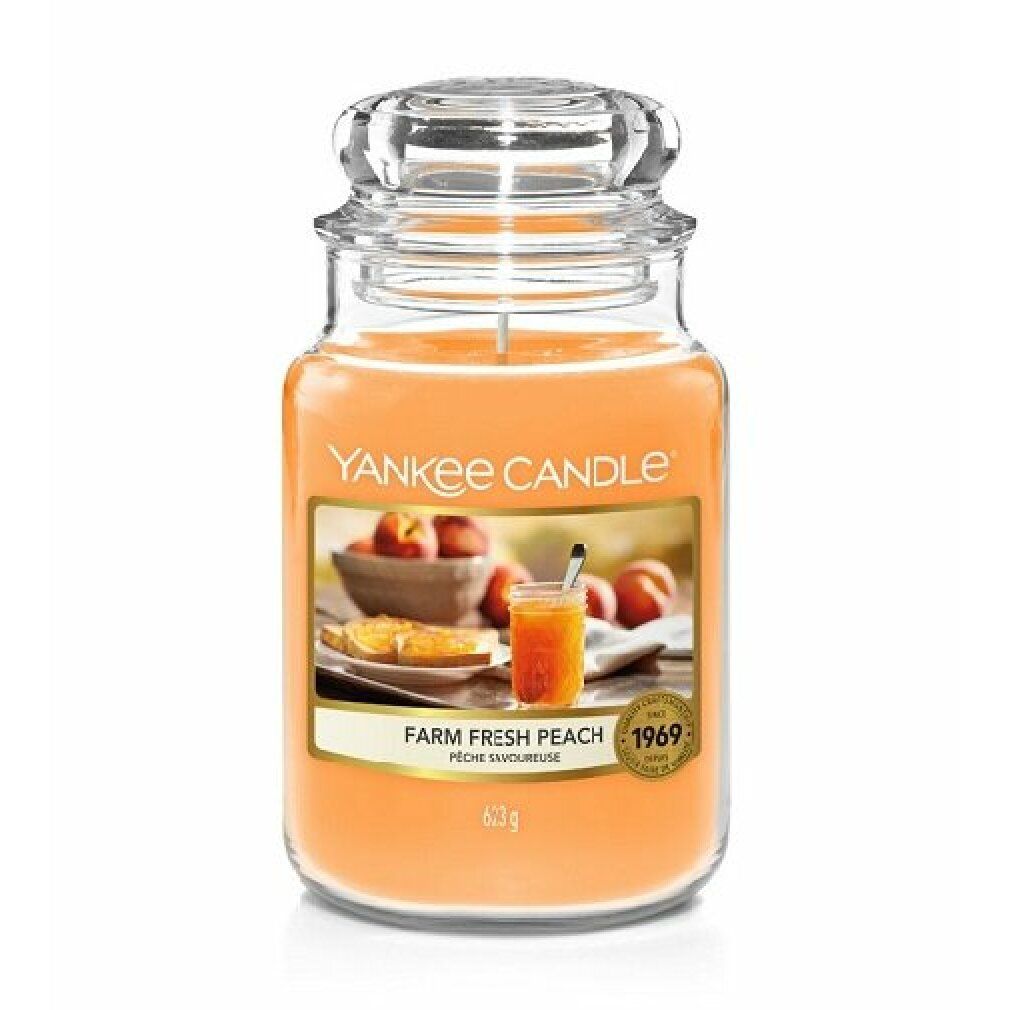 Yankee Candle Farm Fresh Pfirsich Duftkerze