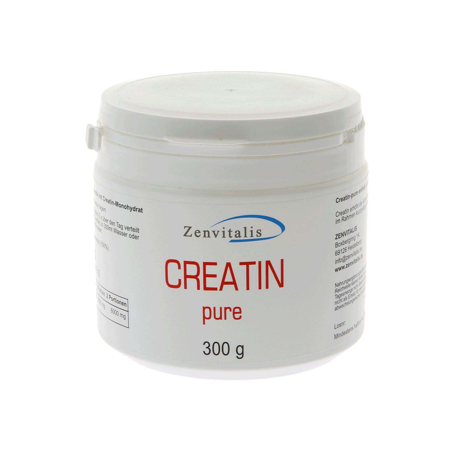 Zenvitalis Creatin Pur - 300g