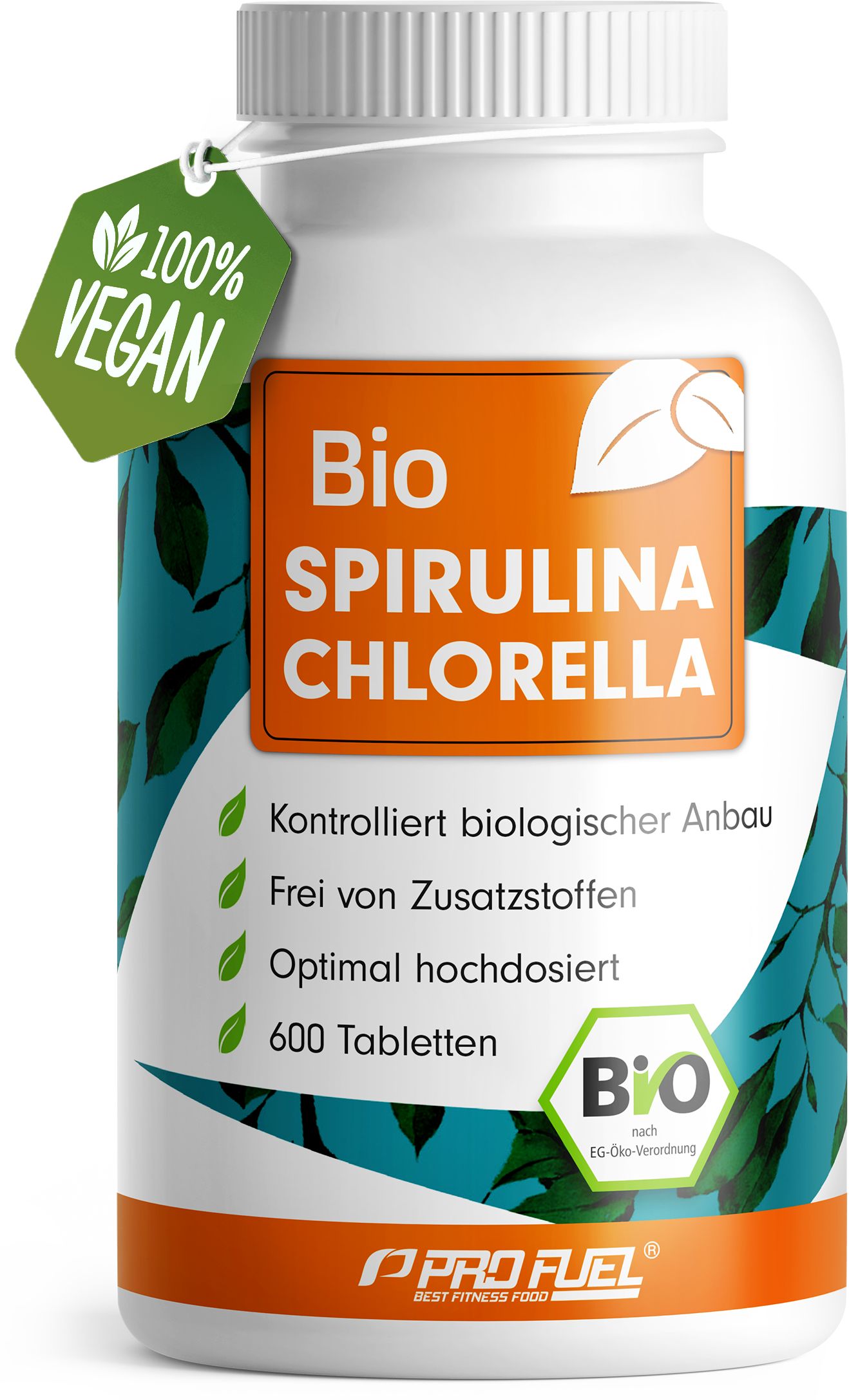 ProFuel - Bio Spirulina & Chlorella Presslinge Laborgeprüft mit Zertifikat