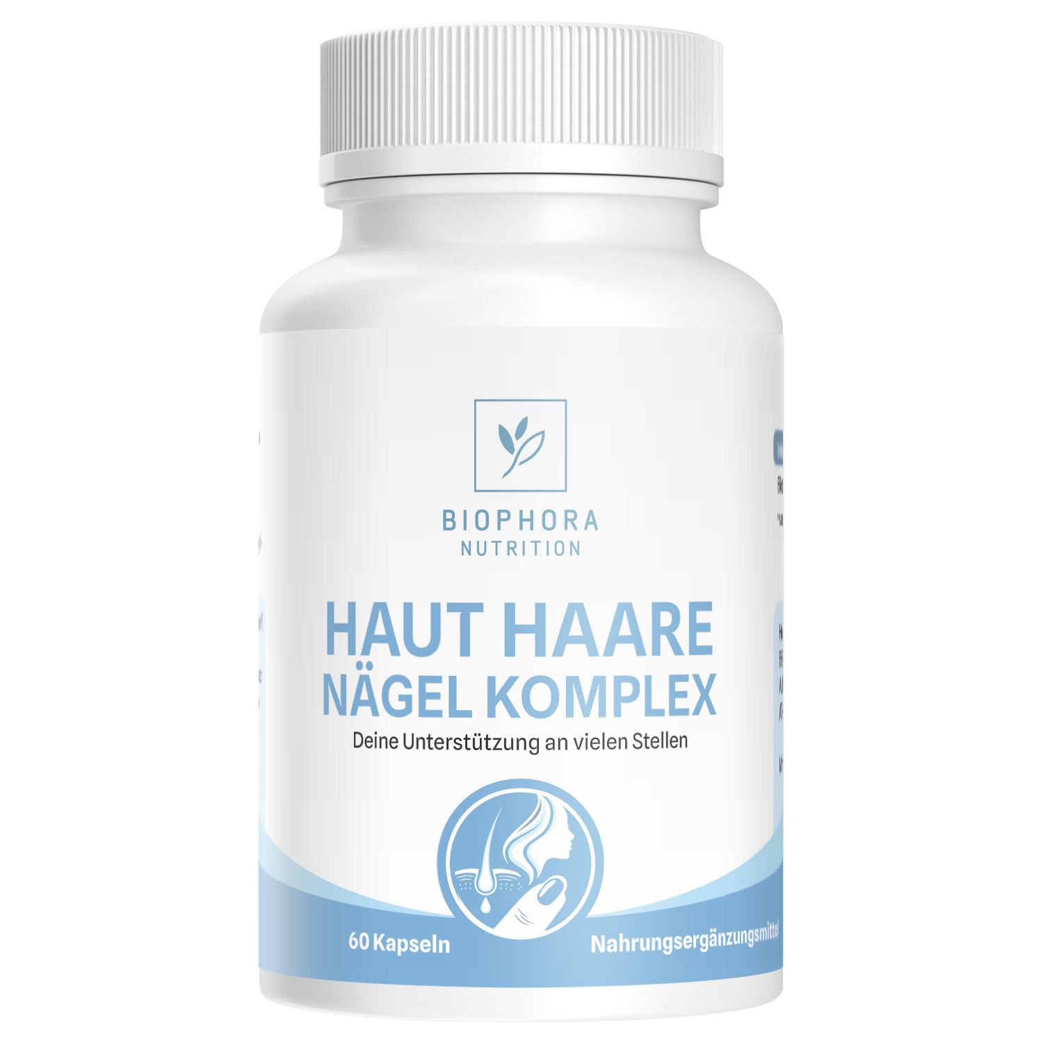 Haut Haare Nägel Komplex | Hochdosiert mit 10.000 µg Biotin | Premium Beauty-Formel