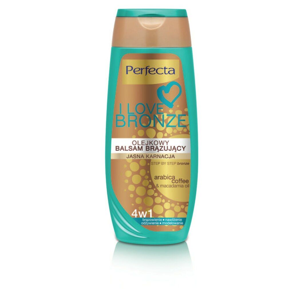 Perfecta i Love Bronze Oil Bronzing Lotion 4in1 heller Teint