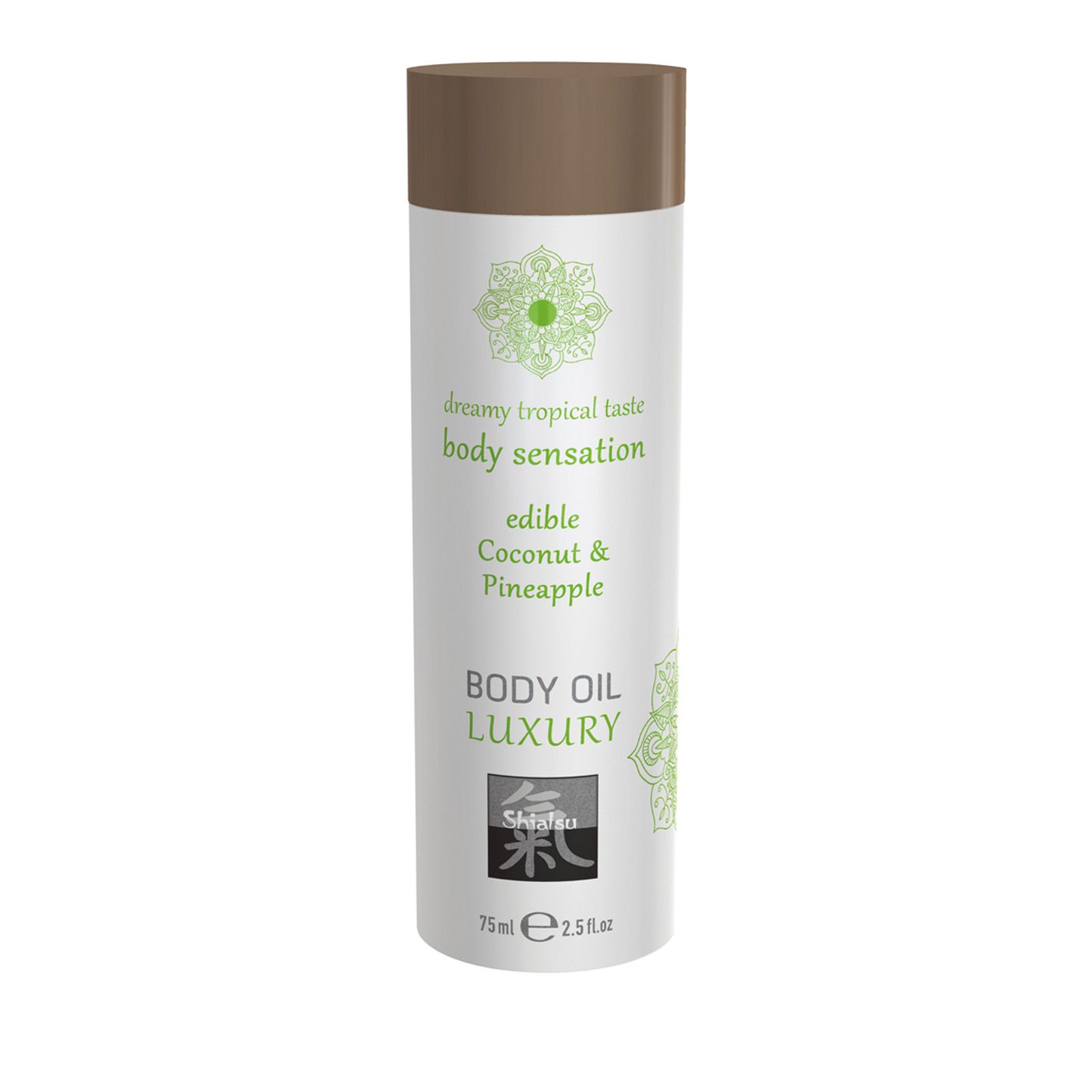 Shiatsu - Körperöl Massageöl mit Aroma Duft Geschmack Kokosnuss und Ananas