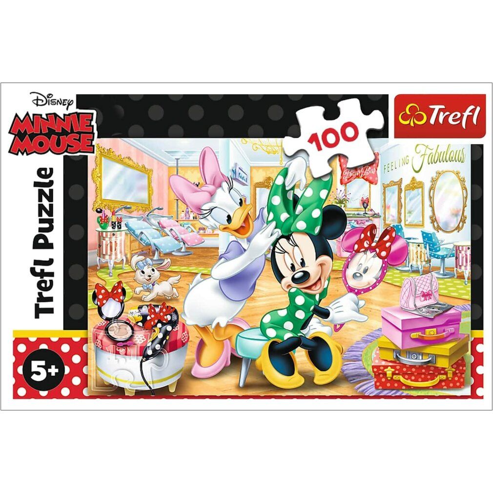 trefl Puzzle Maus Minnie und Daisy 100 Teile