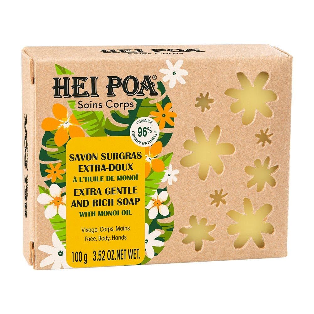Hei Poa Extra Milde, rückfettende Seife 100 g