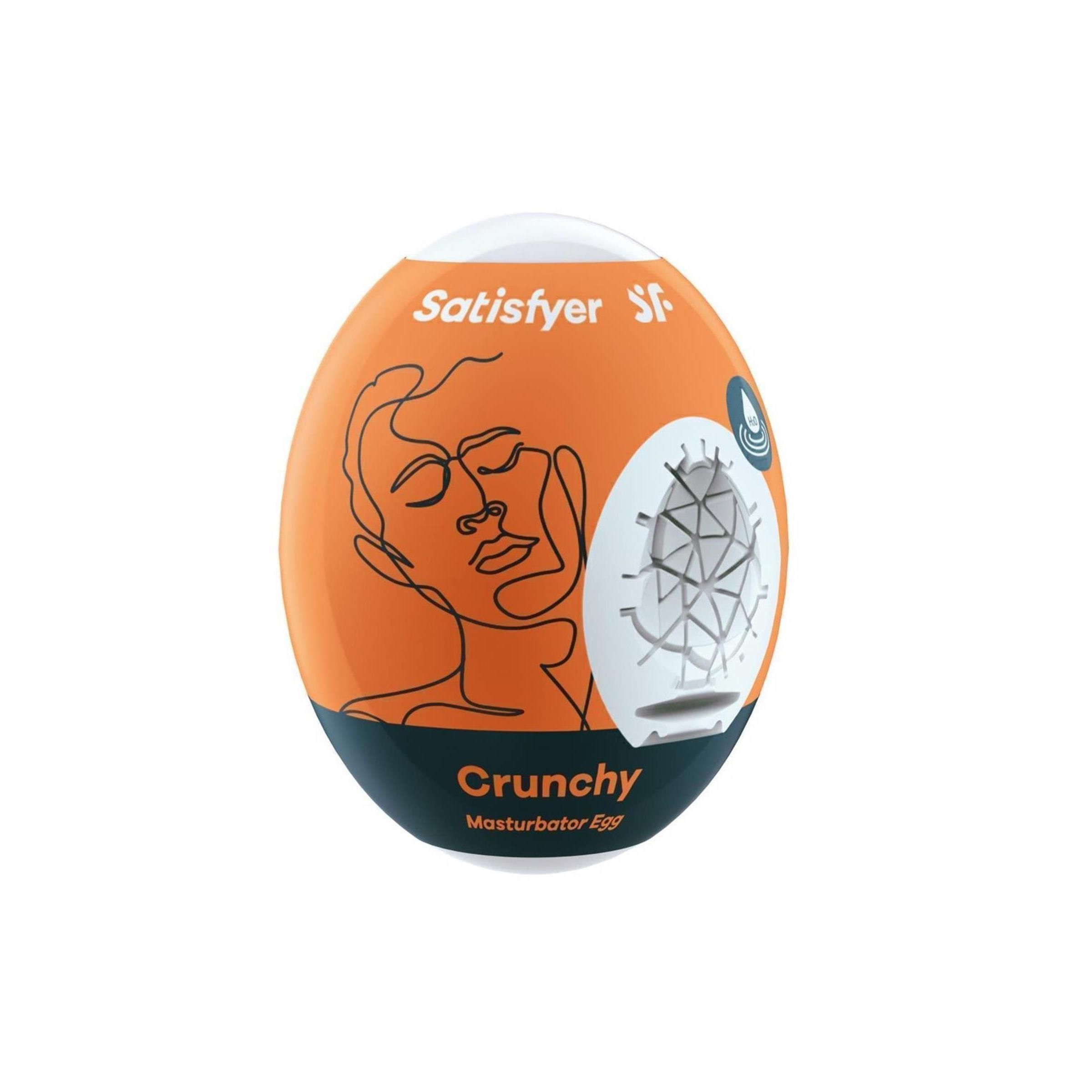 SATISFYER Men Masturbator Egg Single Bubble