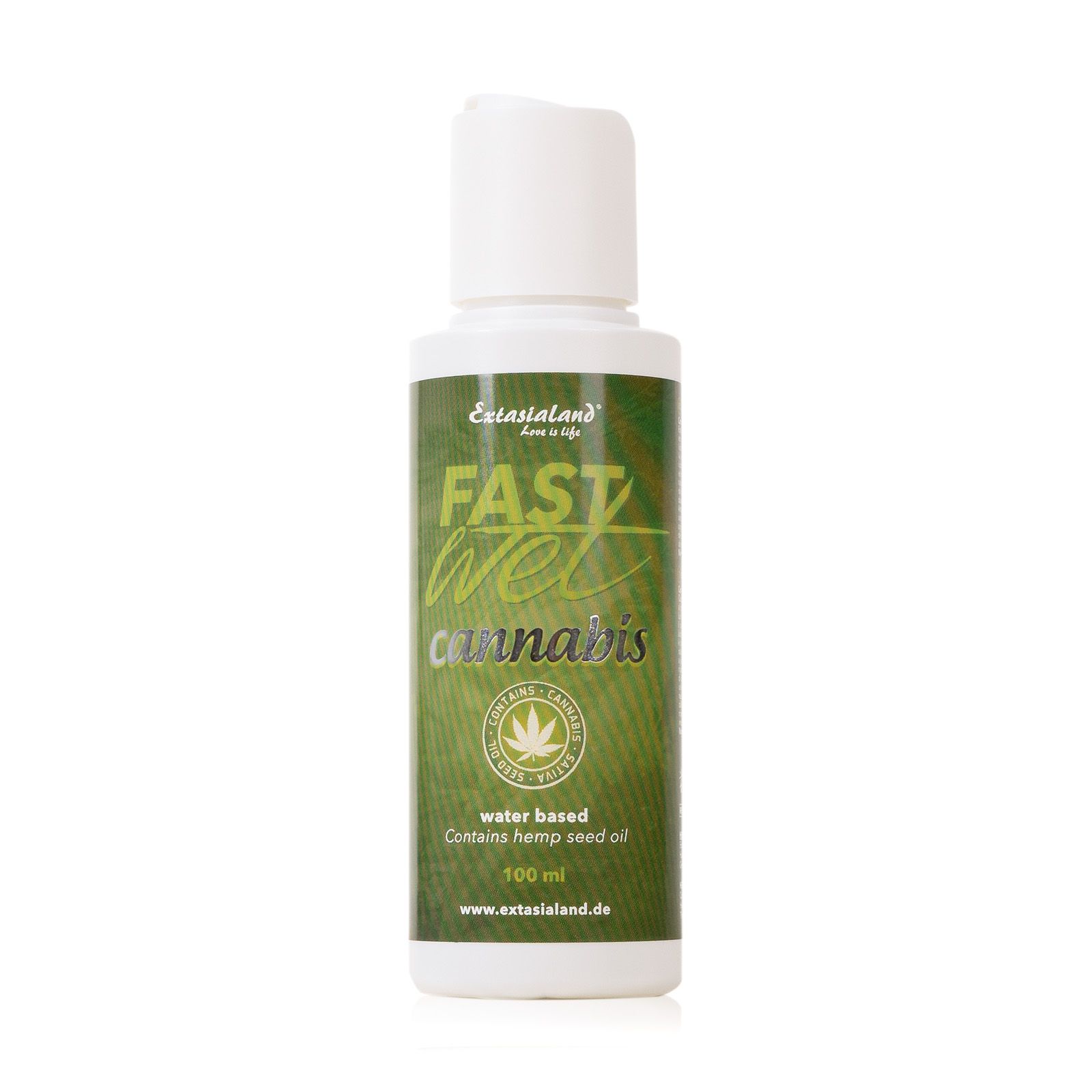 Fastwet® Cannabis Gleitgel sensitiv mit Sativa Hanfsamenöl und Agave bei Scheidentrockenheit