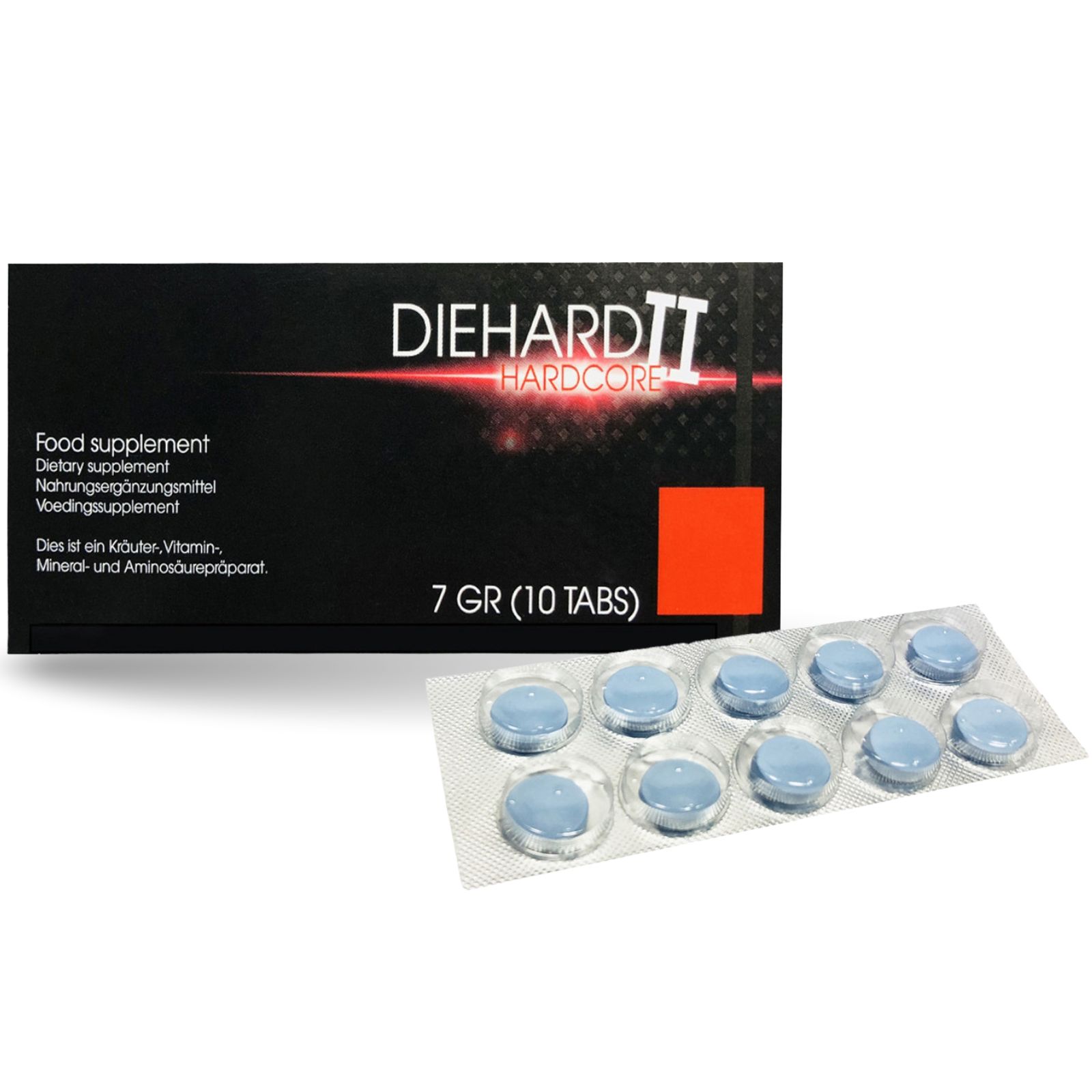 Pharmaquest - Die HARD II Nahrungsergänzung 10 Stk