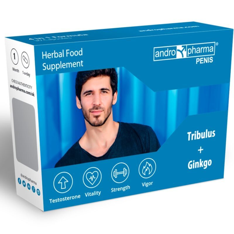Andro Medical - Tribulus & Ginko - Potenz-Kapseln