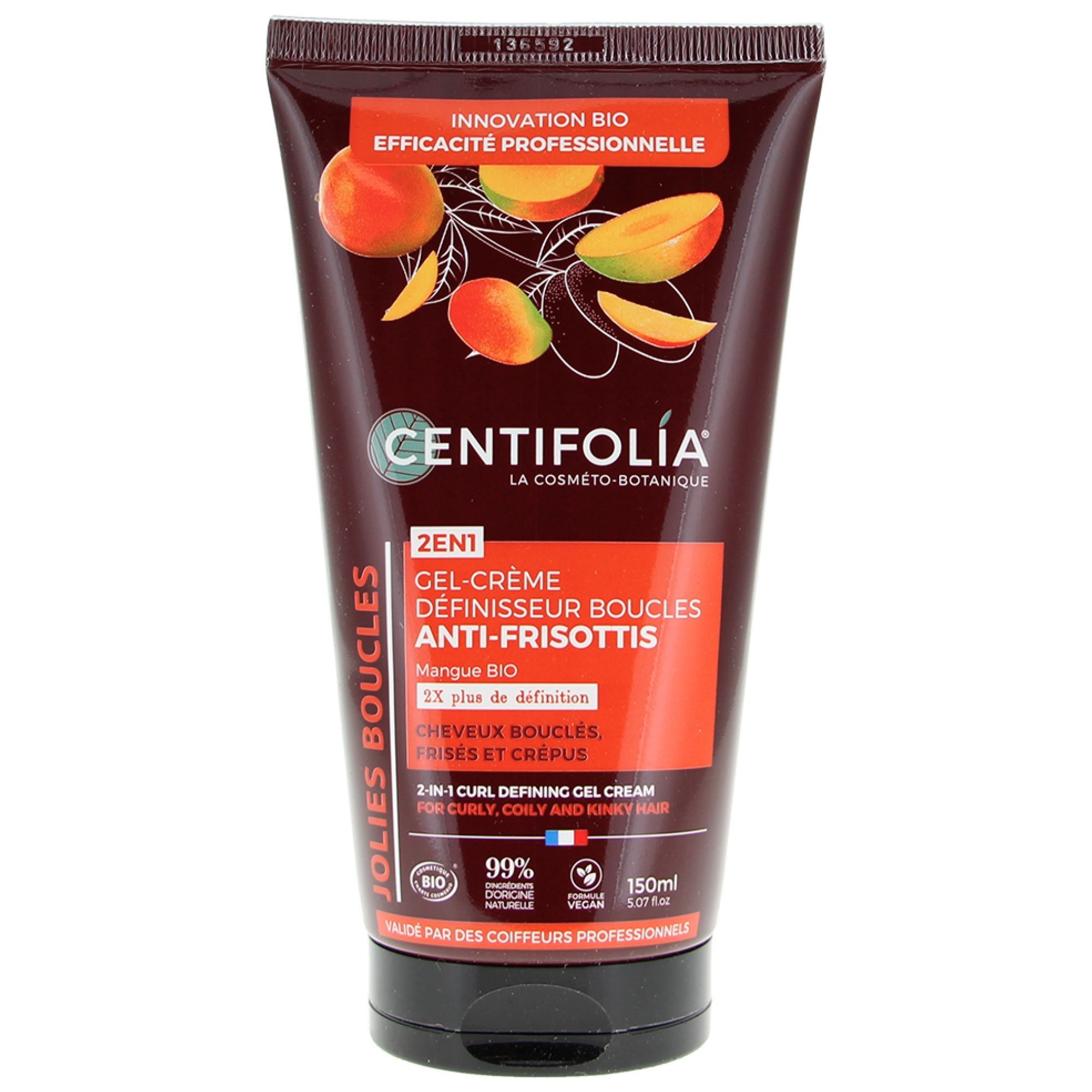 Centifolia Anti-Frizz 2in1 Bio Locken-Definitions-Creme-Gel 1