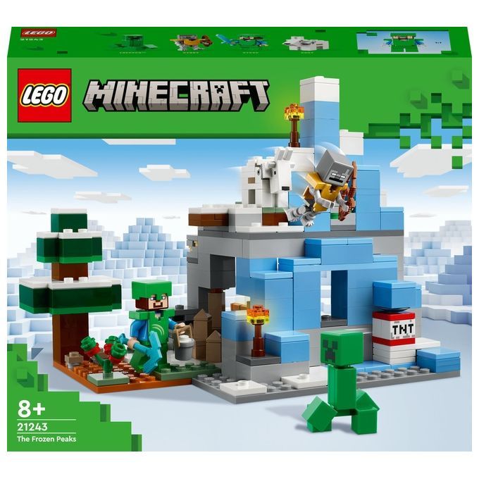 LEGO Minecraft 21243 Die Vereisten Gipfel LEGO