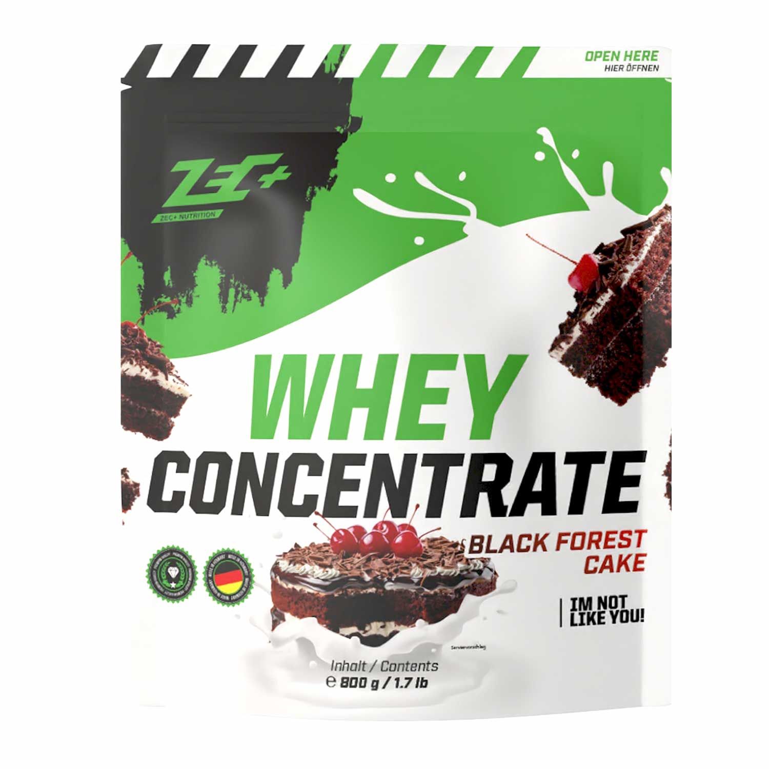 ZEC+ WHEY CONCENTRATE Schwarzwälderkirsch