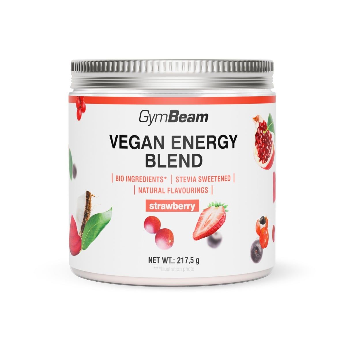GymBeam Vegan Energy Blend Koffein-Komplex Pulver