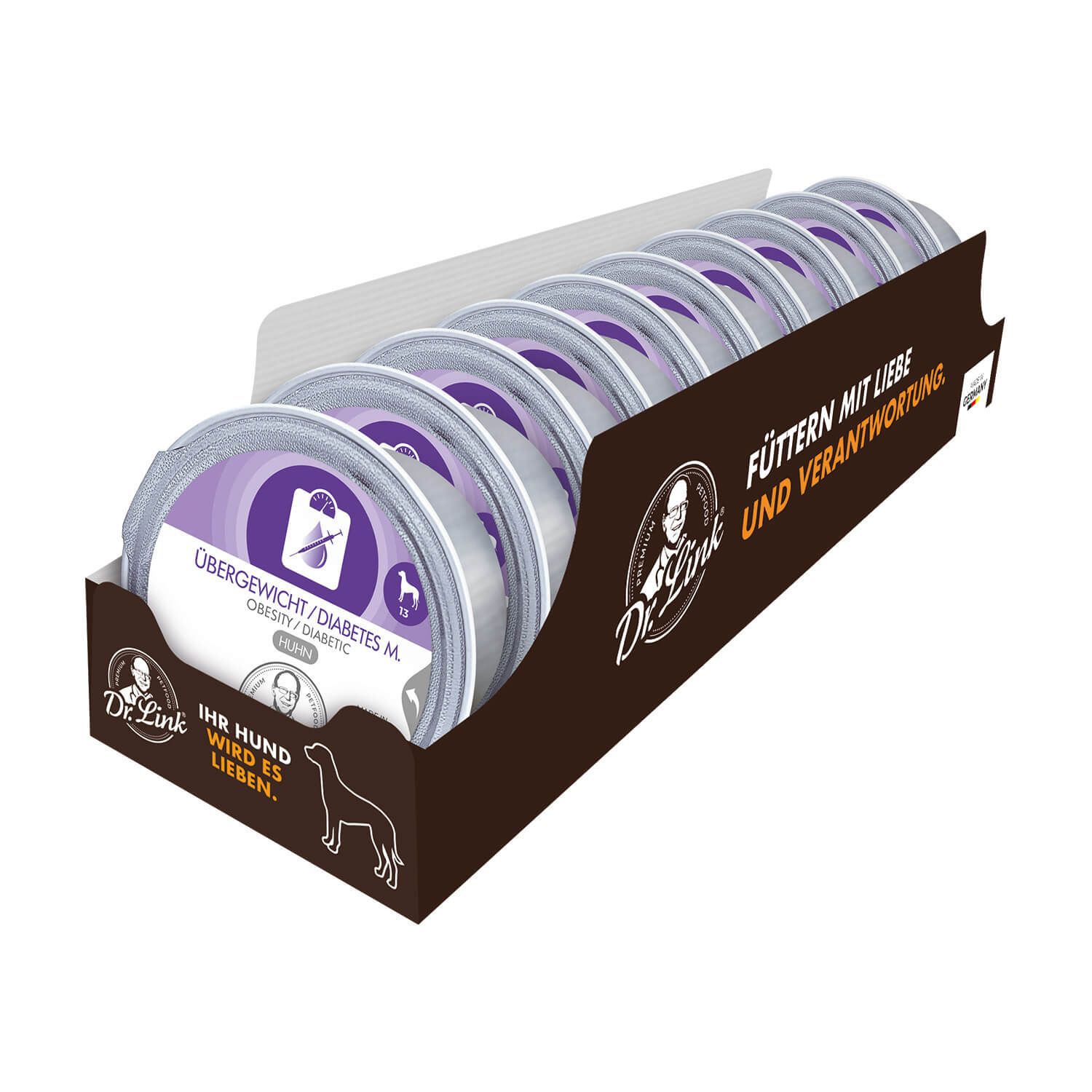 Dr. Link® SPEZIAL-DIÄT Übergewicht / Diabetes m. I Obesity / Diabetic Huhn