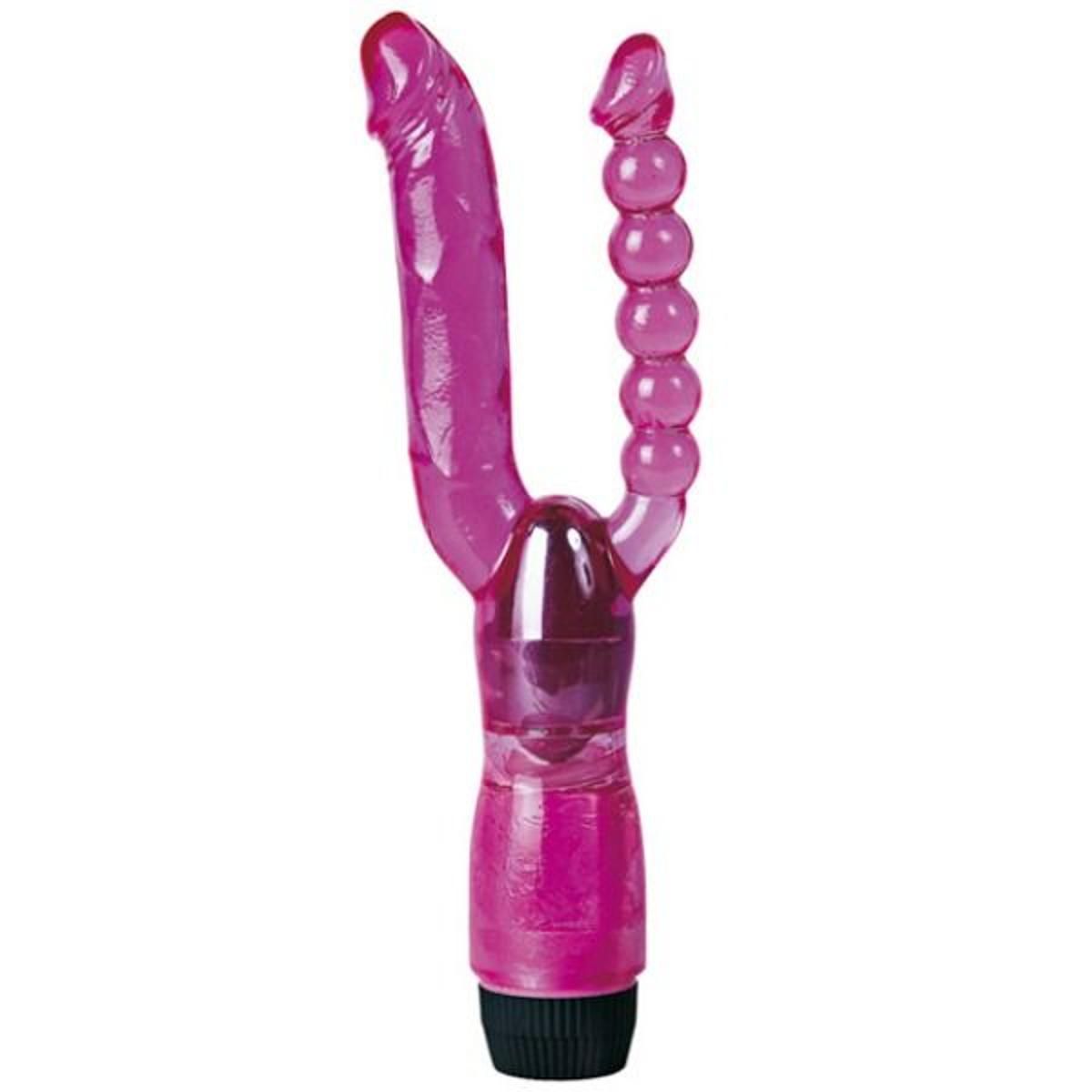 Vibrator 'Double Penetrating Vibrator' | Batteriebetrieben | Seven Creations