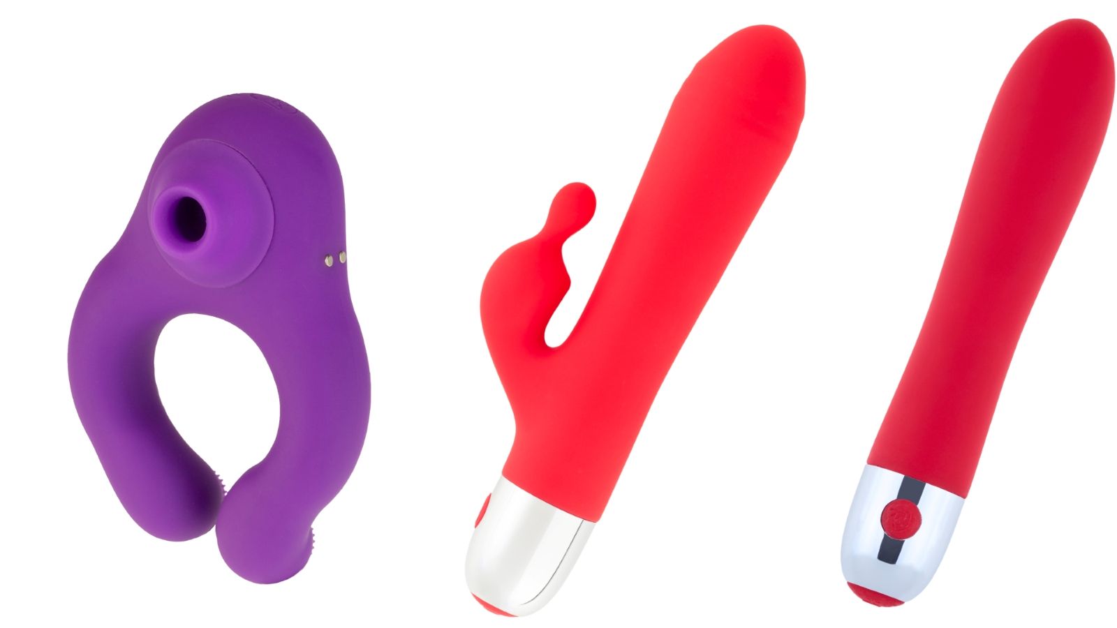 HUGBOX 3-in-1 Entdecker-Set – Klitorisstimulator, Rabbit-Vibrator und G-Punkt-Vibrator