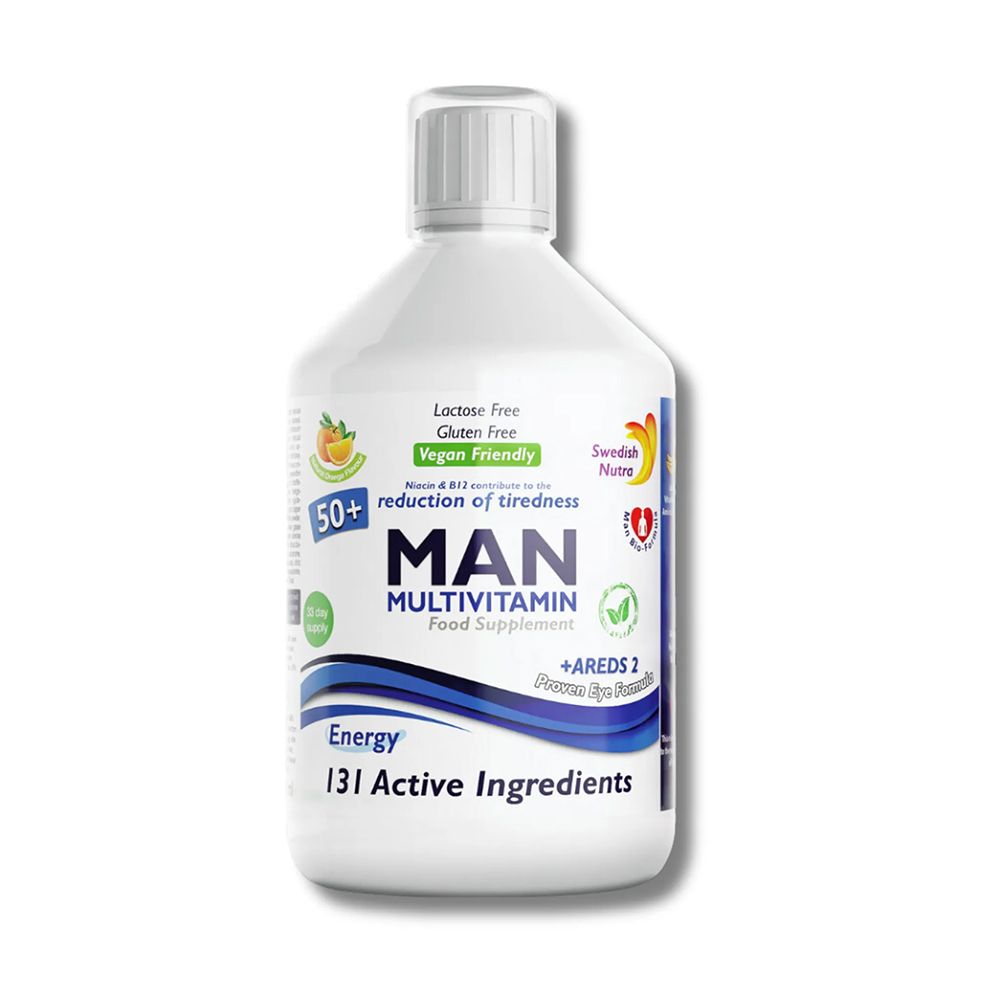 Swedish Nutra® | Man 50+ | Multivitamin für Männer