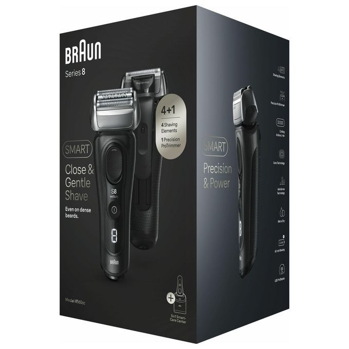 Braun - Elektrischer Rasierer für Männer 'Series 8 8560cc' Black
