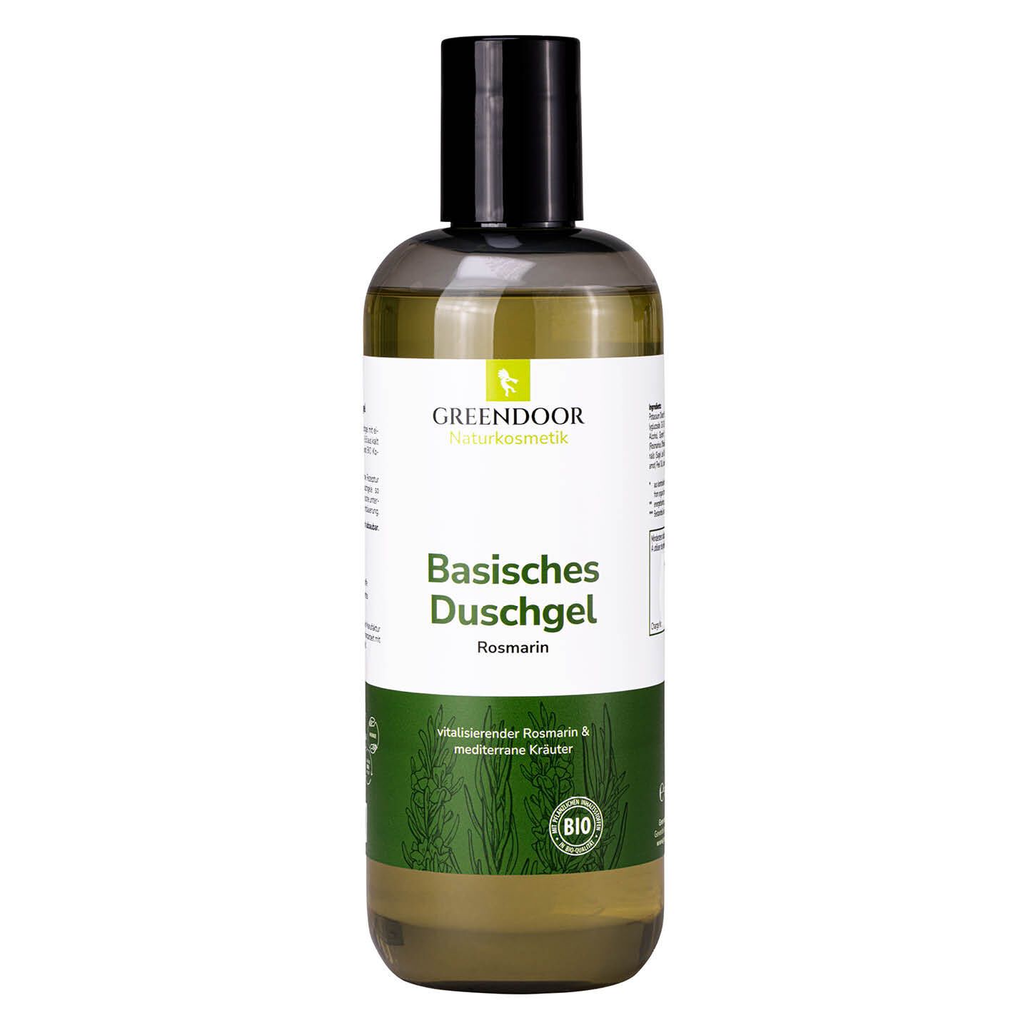 GREENDOOR Basisches Duschgel XL Rosmarin