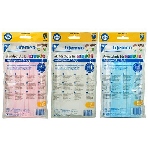 Lifemed Kinder-Mundschutz 3-lagig