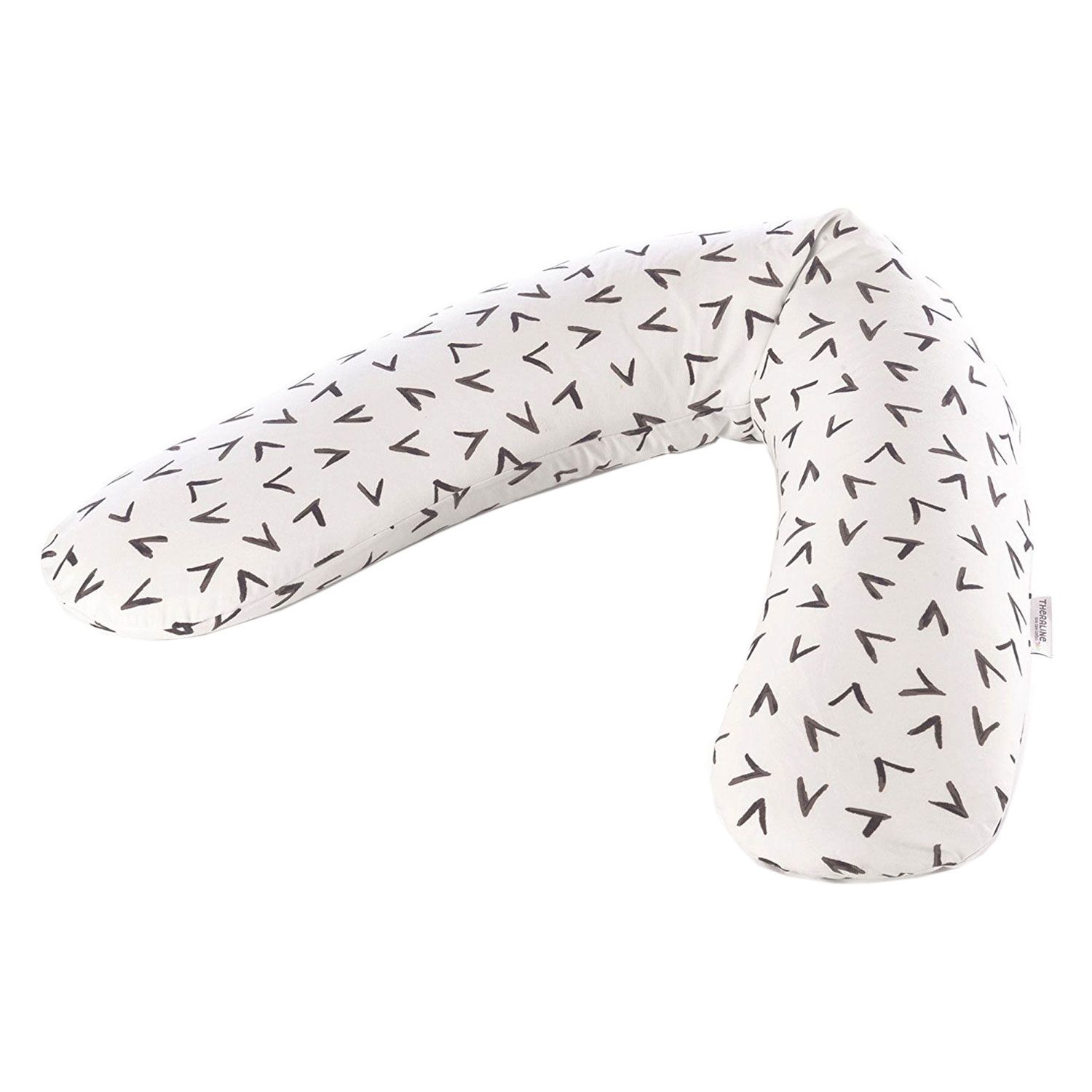 Theraline Das Original 190 cm Stillkissen Hooks Black&White