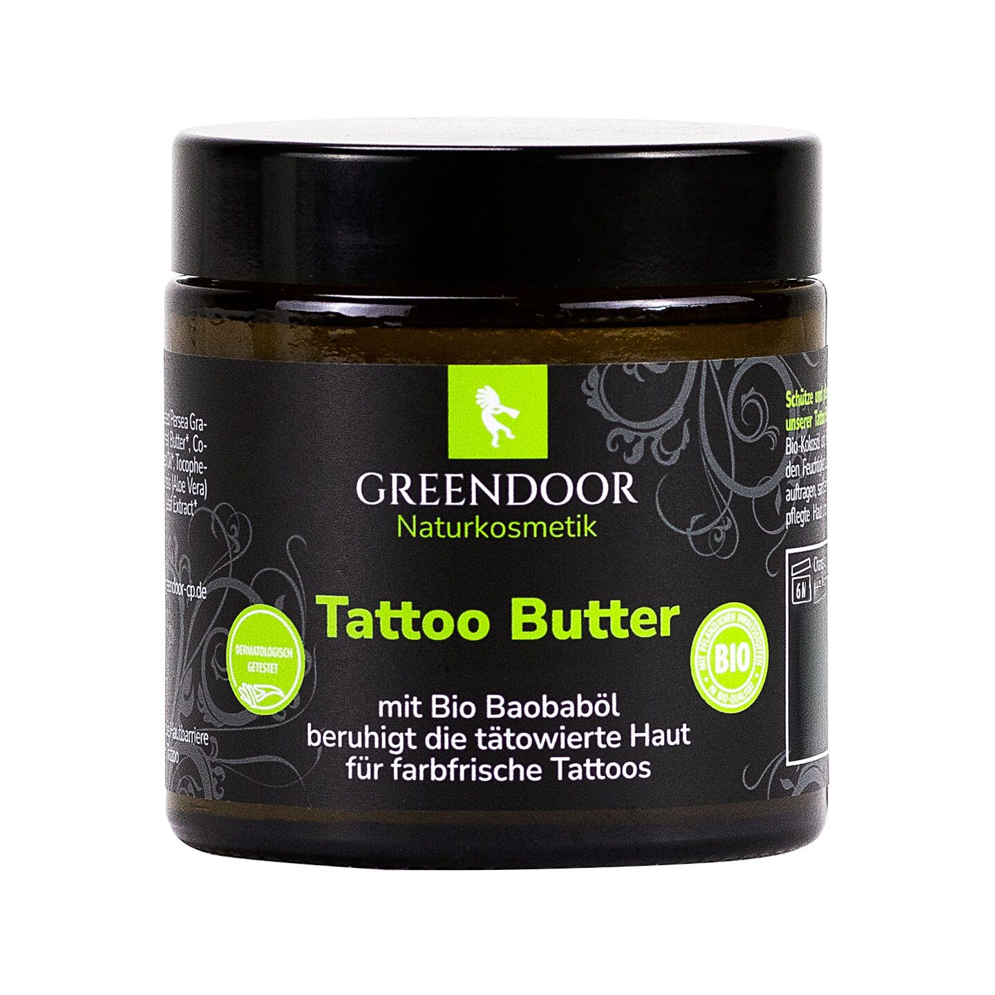 GREENDOOR Tattoo Butter, Tattoo Balsam