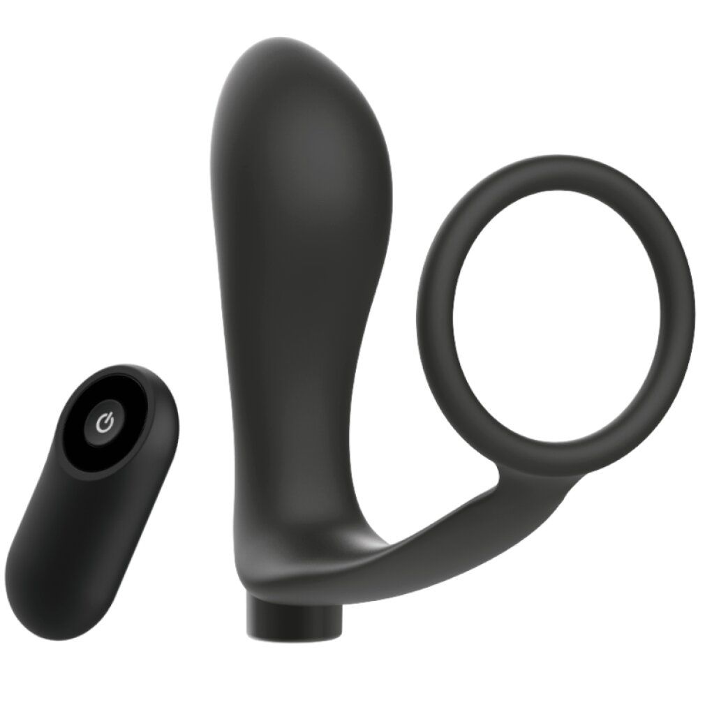 Addicted Toys - Penisring mit Fernbedienung Analplug
