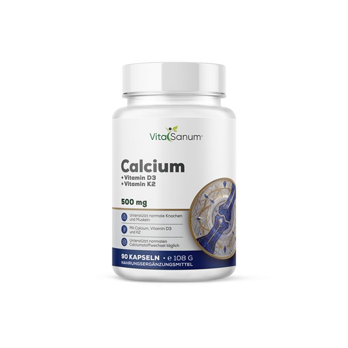 VitaSanum® - Calcium + Vitamin D3 + Vitamin K2