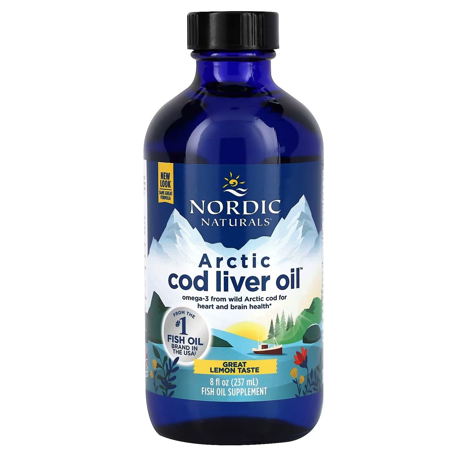Nordic Naturals Arctic Cod Liver Oil™ 1060 mg Zitronengeschmack