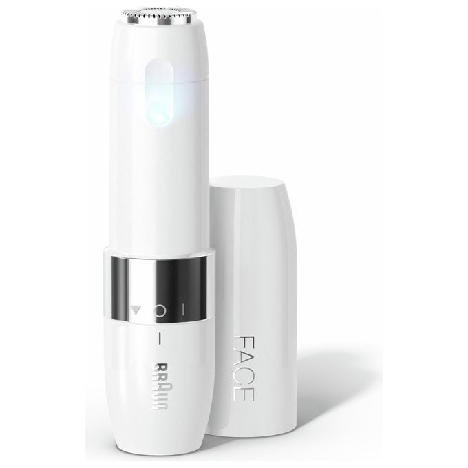 Braun - Elektrischer Rasierer 'Face Mini Hair Remover - FS1000' in Weiß