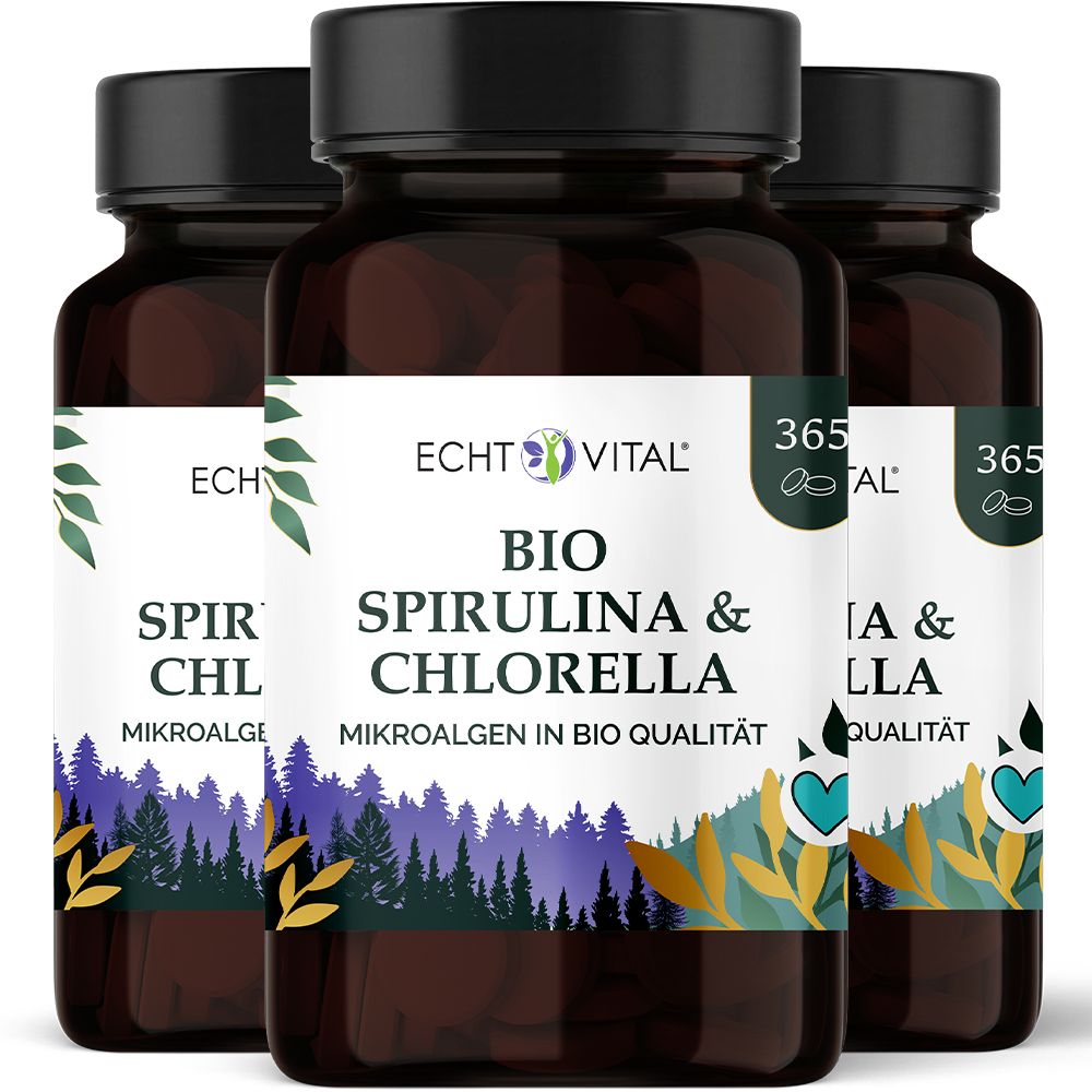 Echt Vital Bio Spirulina & Chlorella