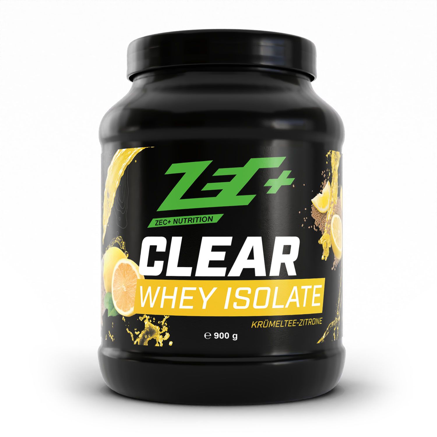 ZEC+ CLEAR WHEY ISOLATE Protein/ Eiweiß Krümeltee-Zitrone