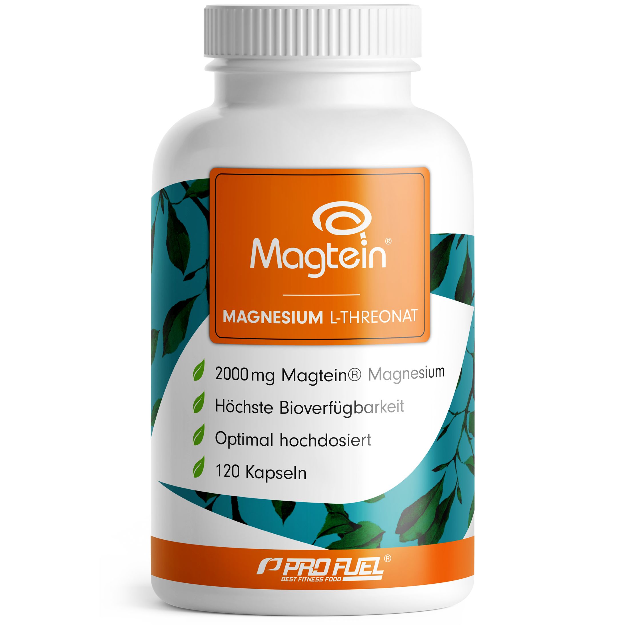 ProFuel - Magnesium Threonate Kapseln - 2000 mg Magtein® Magnesium-L