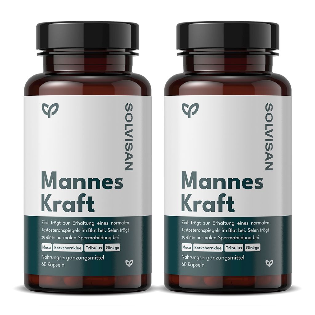 SOLVISAN®  Mannes Kraft | Testosteron, Sperma, Fertilität*