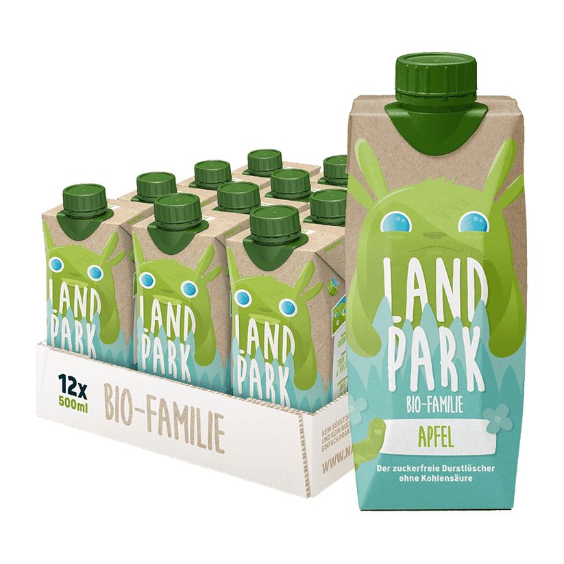 Landpark BIO-Familie Apfel 0,5 L Tetra Pak