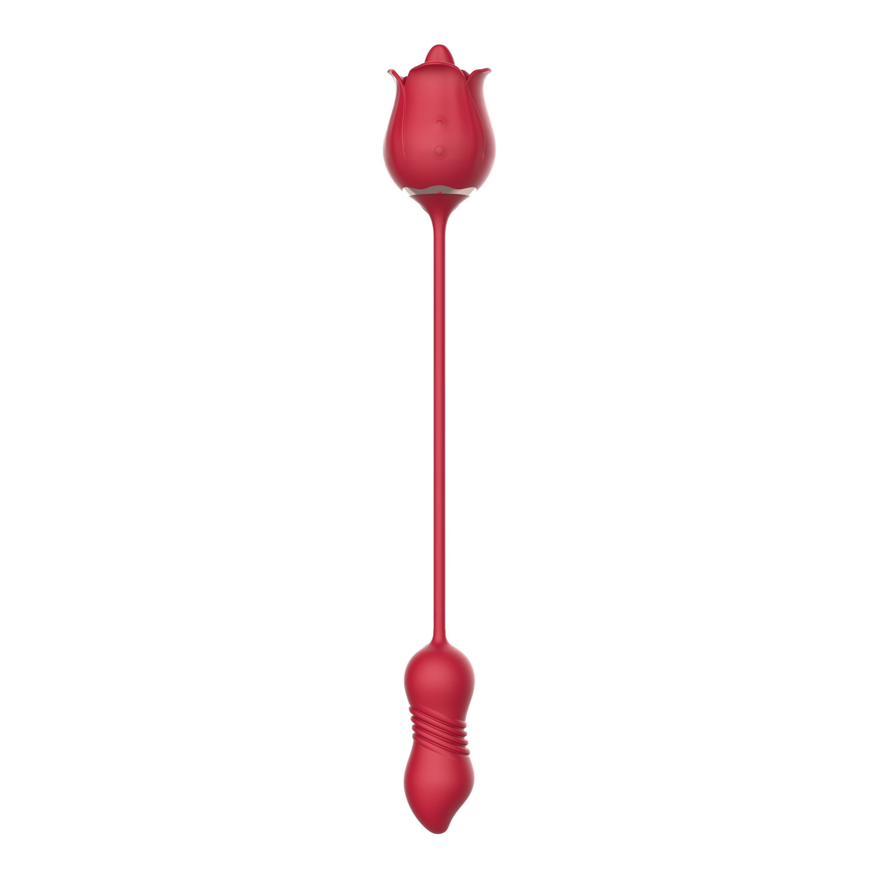 Wide RO - Vibrator mit Vibro Zunge und Vibro Ei mit Stoßfunktion