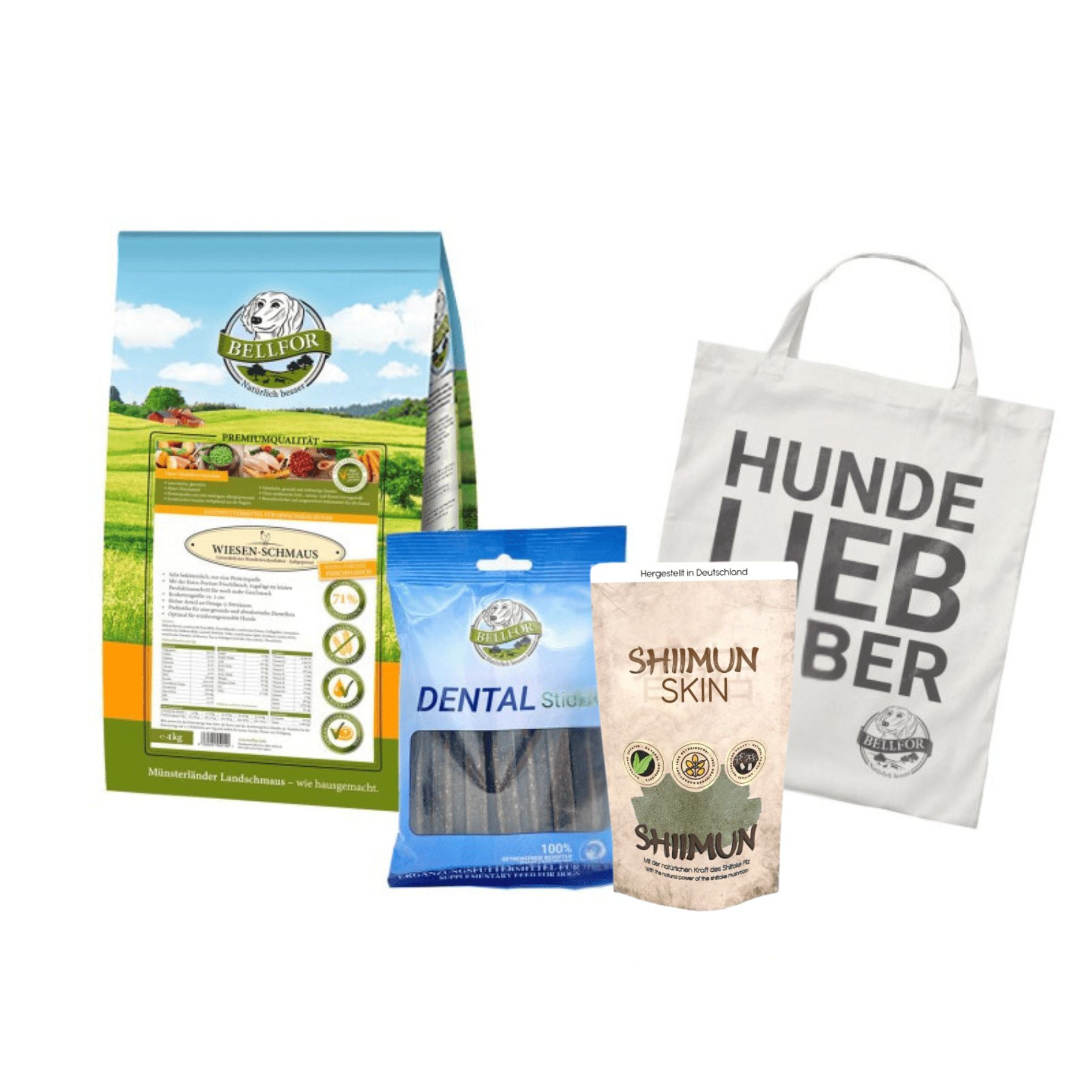 Bellfor Groß Pudel Futter Set für Hunde