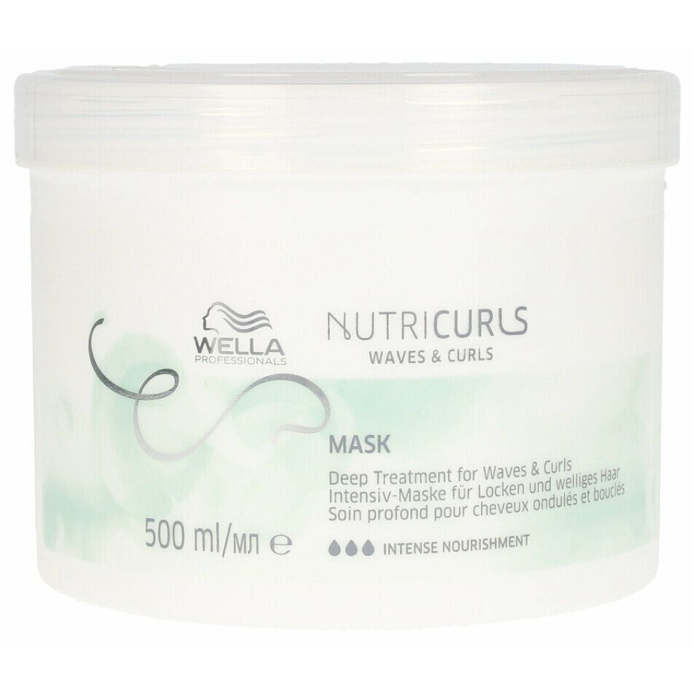 Wella NutriCurls Intensivmaske für Locken und Wellen 500ml