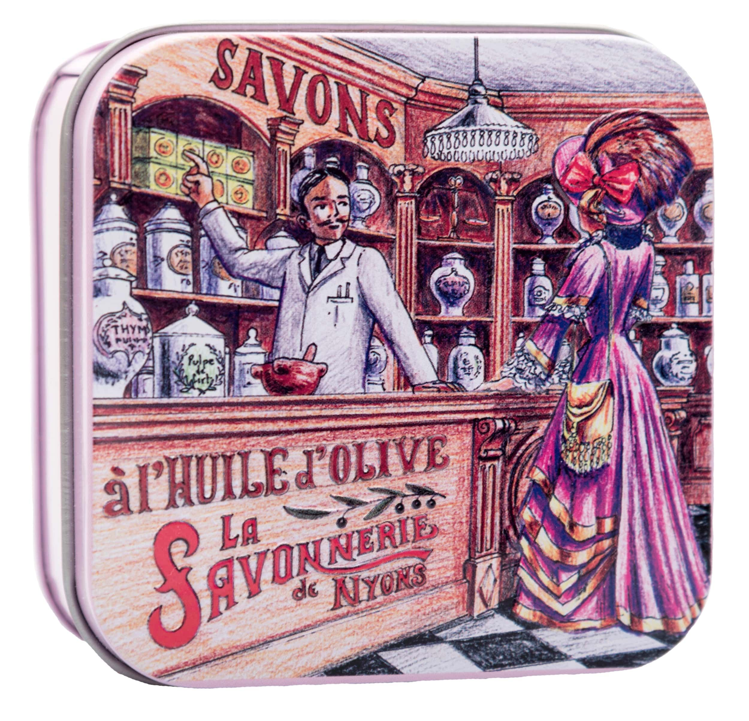 La Savonnerie de Nyons - Metallbox mit Seife 'Apotheke'