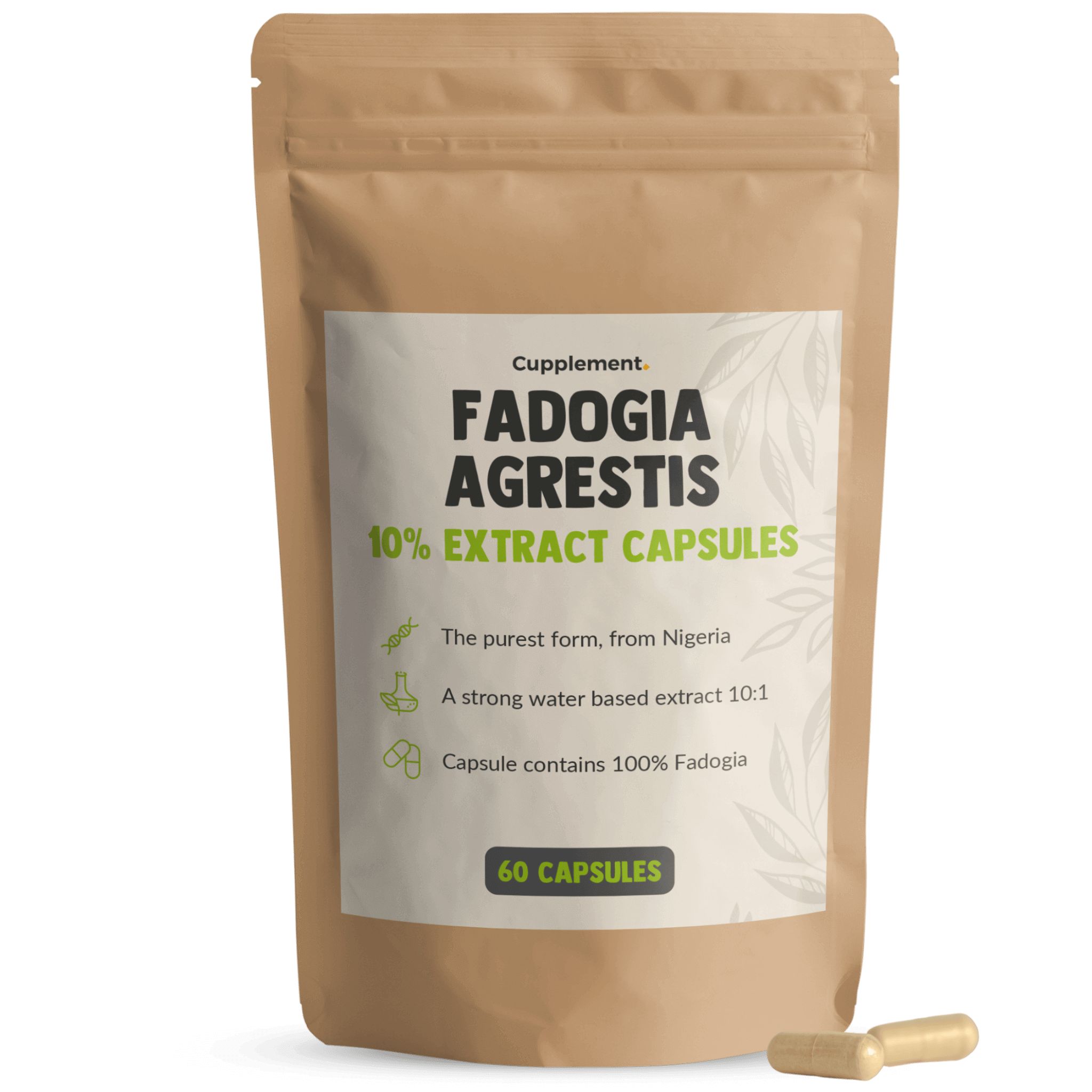 Cupplement - Fadogia Agrestis  500 mg - Kapseln