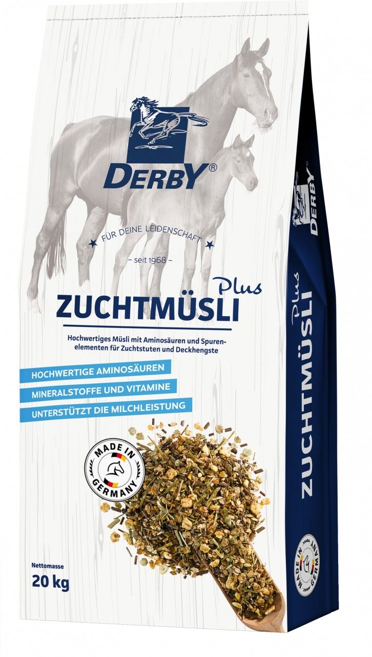 Derby Pferdefutter Zuchtmüsli Plus