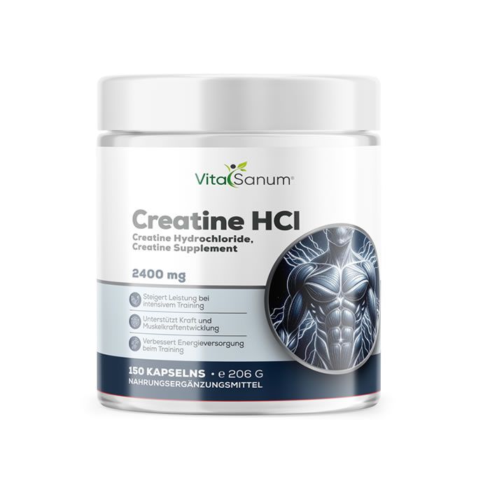 VitaSanum® Creatin HCl – 2400 mg Tagesportion