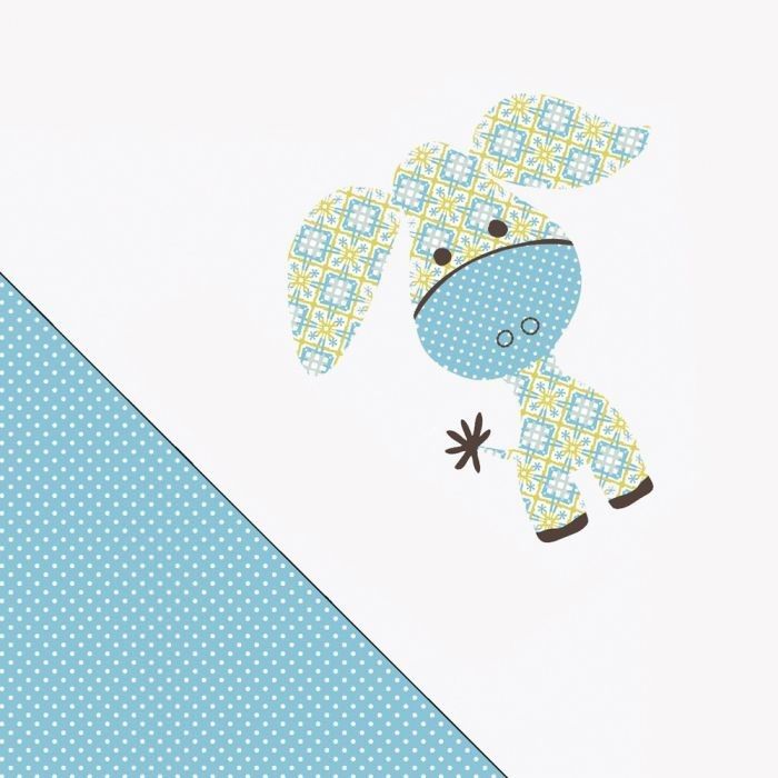 Theraline Bezug für Original Stillkissen Esel laguna türkis