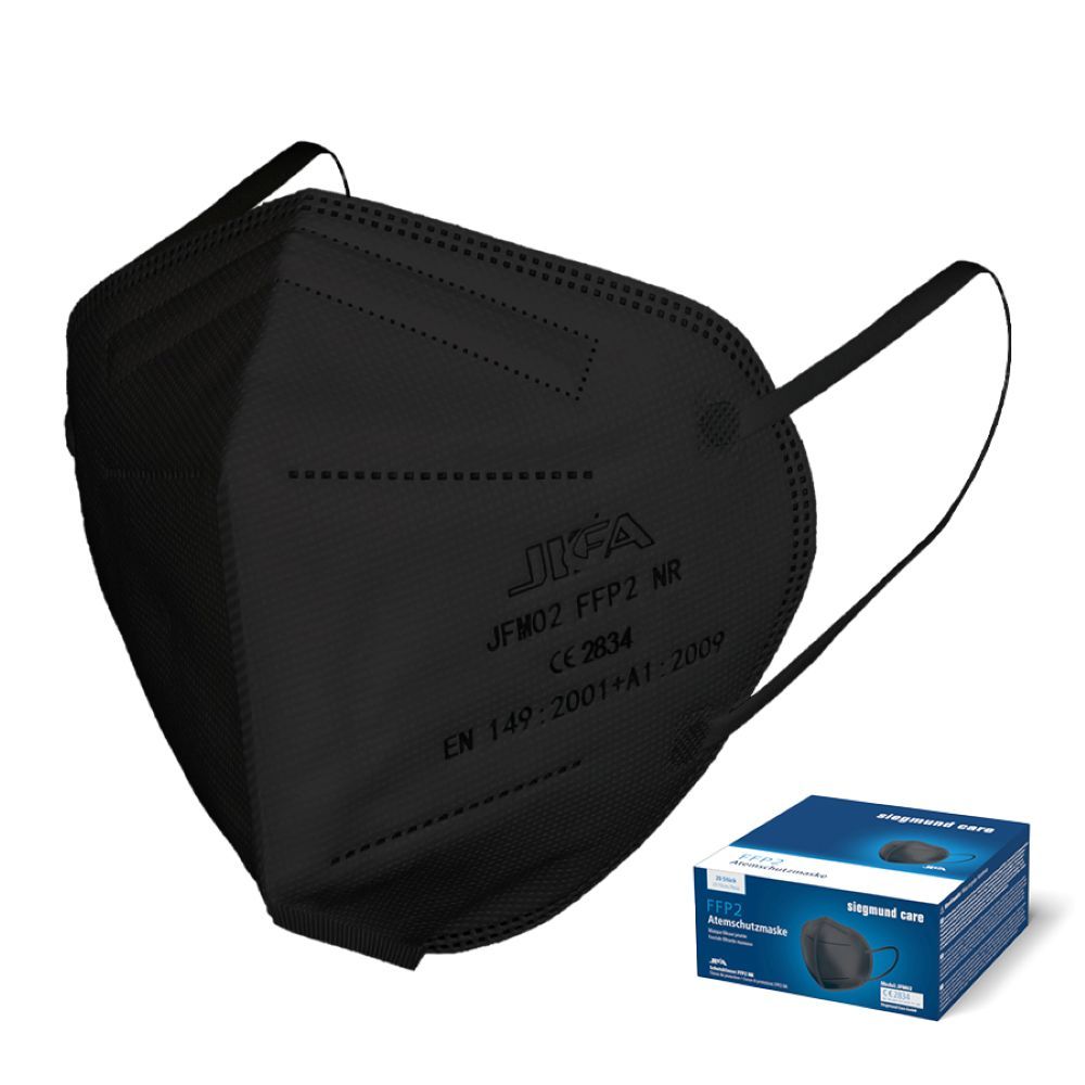 siegmund care JIFA FFP2 Atemschutzmaske schwarz