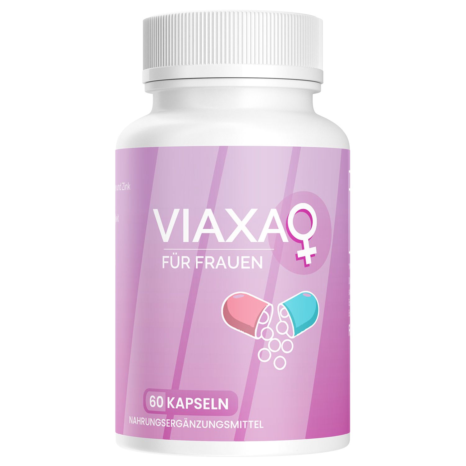 Viaxa Frauen Edition | Nahrungsergänzungsmittel | Mit ausgewählten Pflanzenextrakten | 60 Kapseln