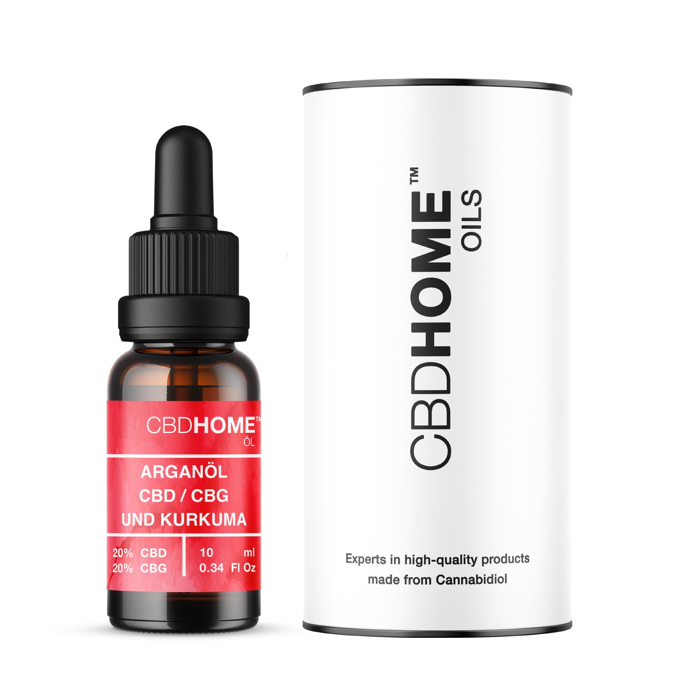 CBD HOME – CBD-Öl für Menstruationsbeschwerden mit CBG und Arganöl – 20 % CBD & 20 % CBG