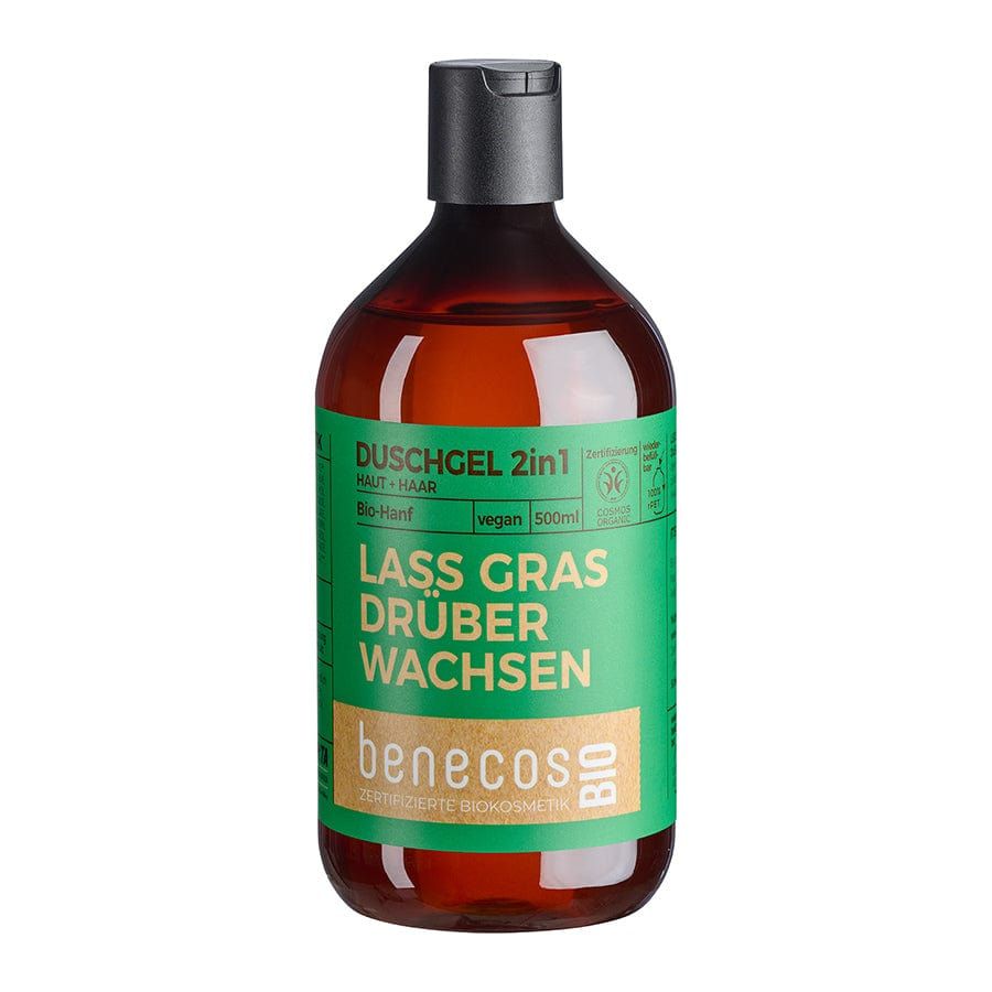 benecosBIO Duschgel 2in1 (Körper und Haare) BIO-Hanf